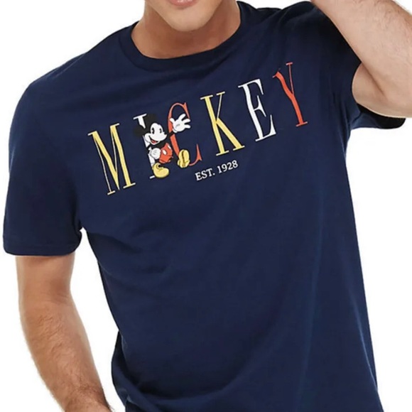 Disney Other - Navy Mickey Mouse t shirt